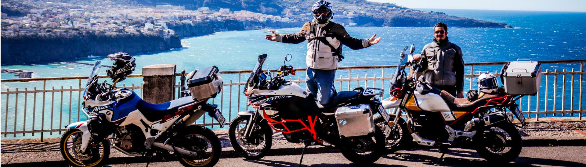 Amalfi Coast by motorbike