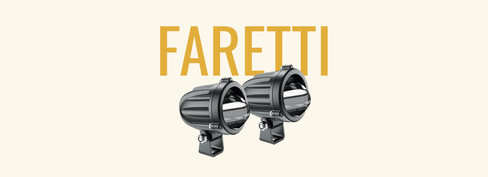 Faretti LED Supplementari per Moto
