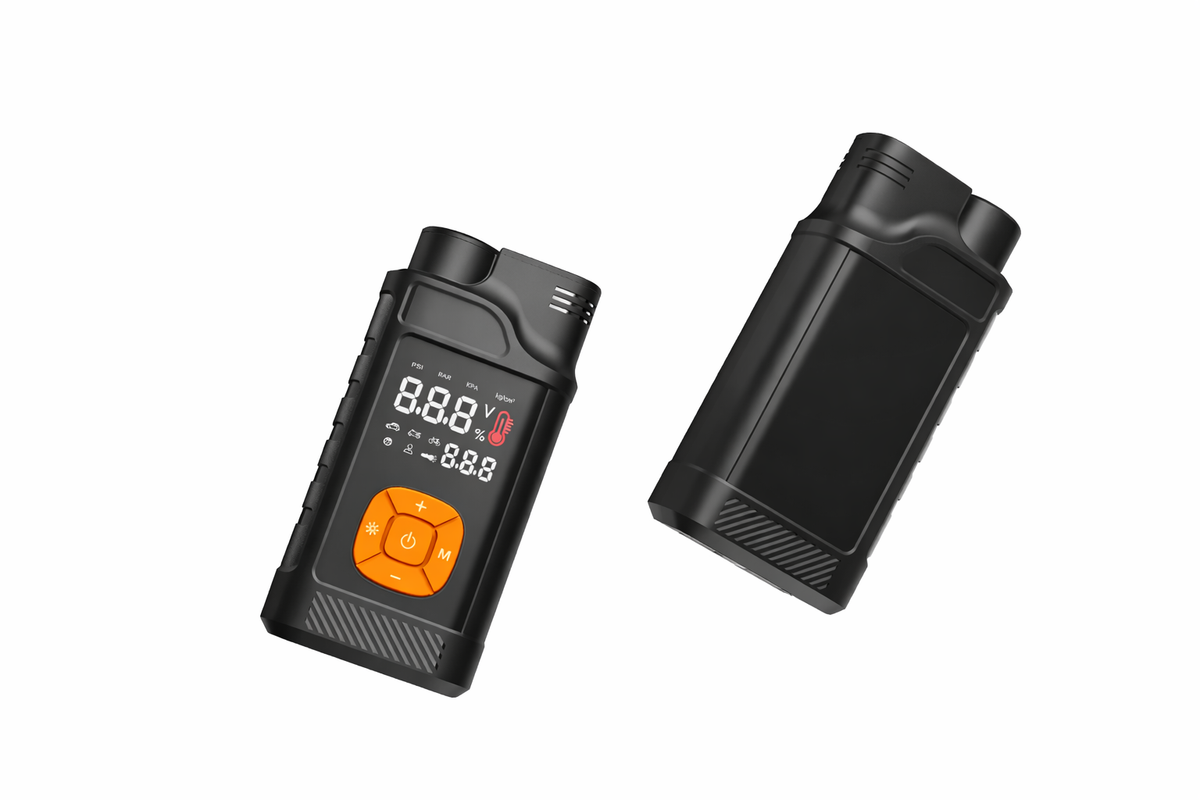 AIR PUMP POWER - AVVIATORE DI EMERGENZA CON COMPRESSORE PORTATILE