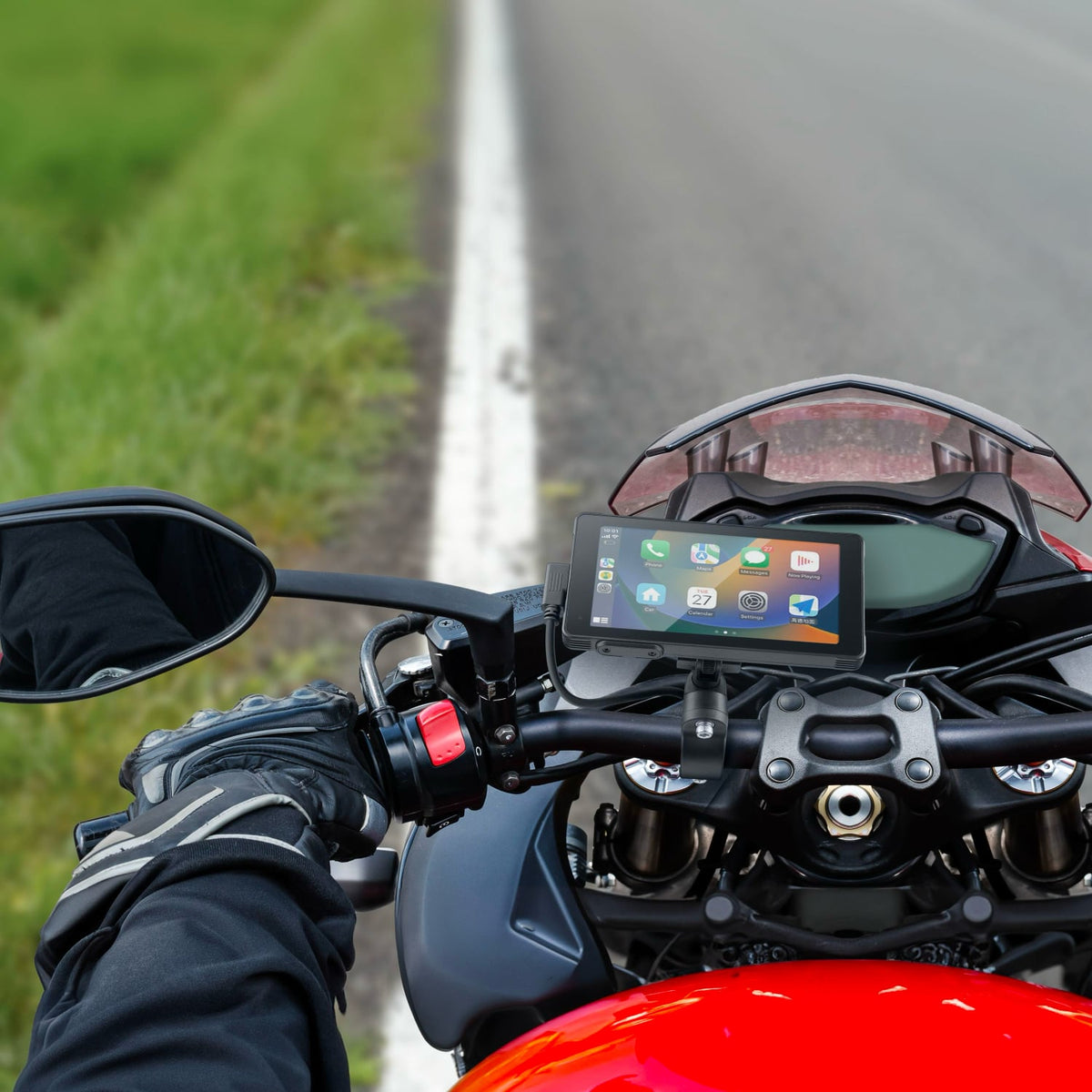 INTERPHONE SYNC55 - &quot;CAR PLAY&quot; &amp; &quot;ANDROID AUTO&quot; FOR MOTORCYCLE