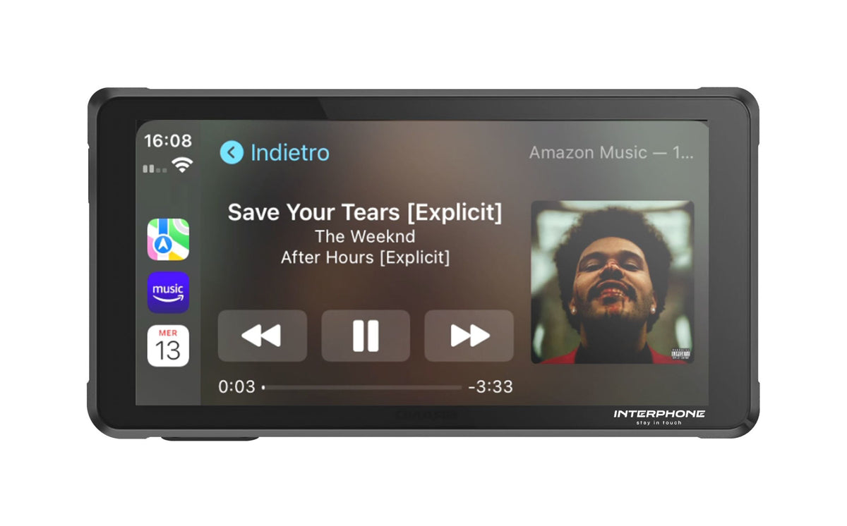 INTERPHONE SYNC55 - &quot;CAR PLAY&quot; &amp; &quot;ANDROID AUTO&quot; FOR MOTORCYCLE