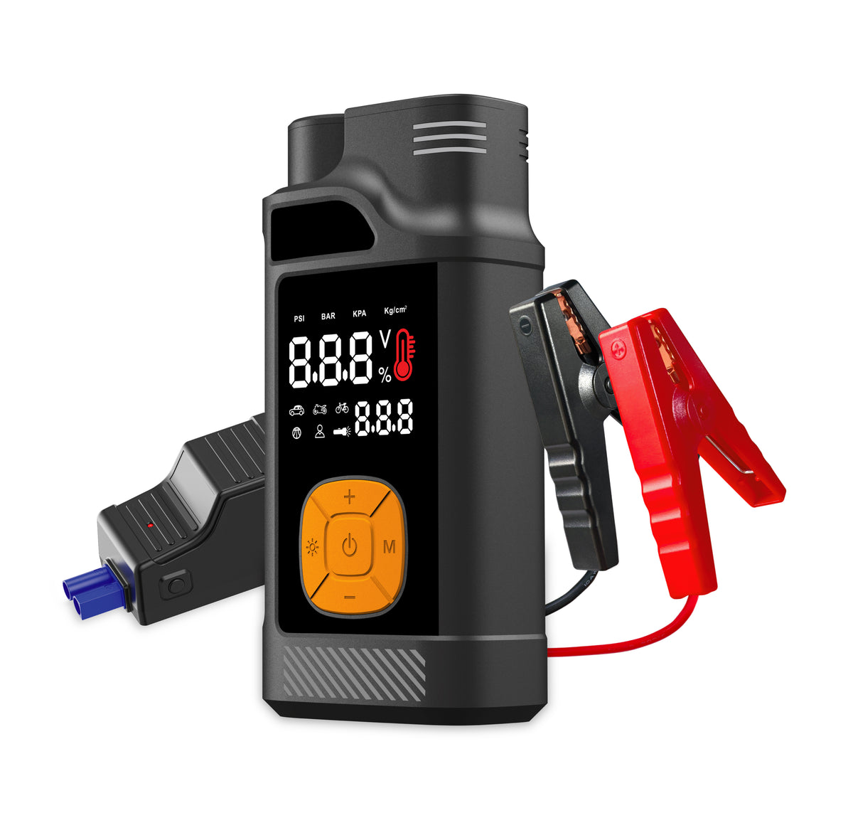 AIR PUMP POWER - AVVIATORE DI EMERGENZA CON COMPRESSORE PORTATILE
