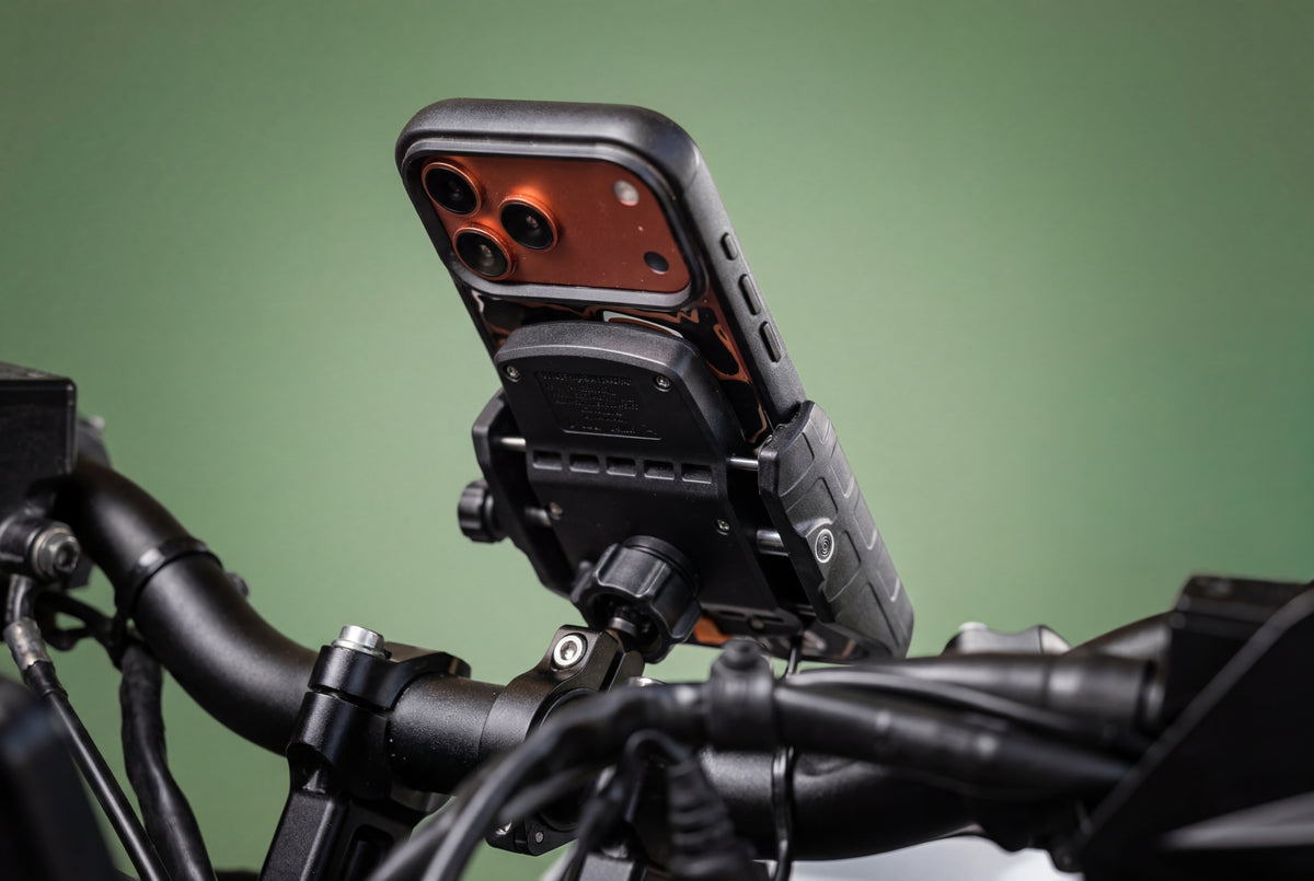 CRAB WIRELESS - PORTA TELEFONO CON RICARICA WIRELESS E USB-C