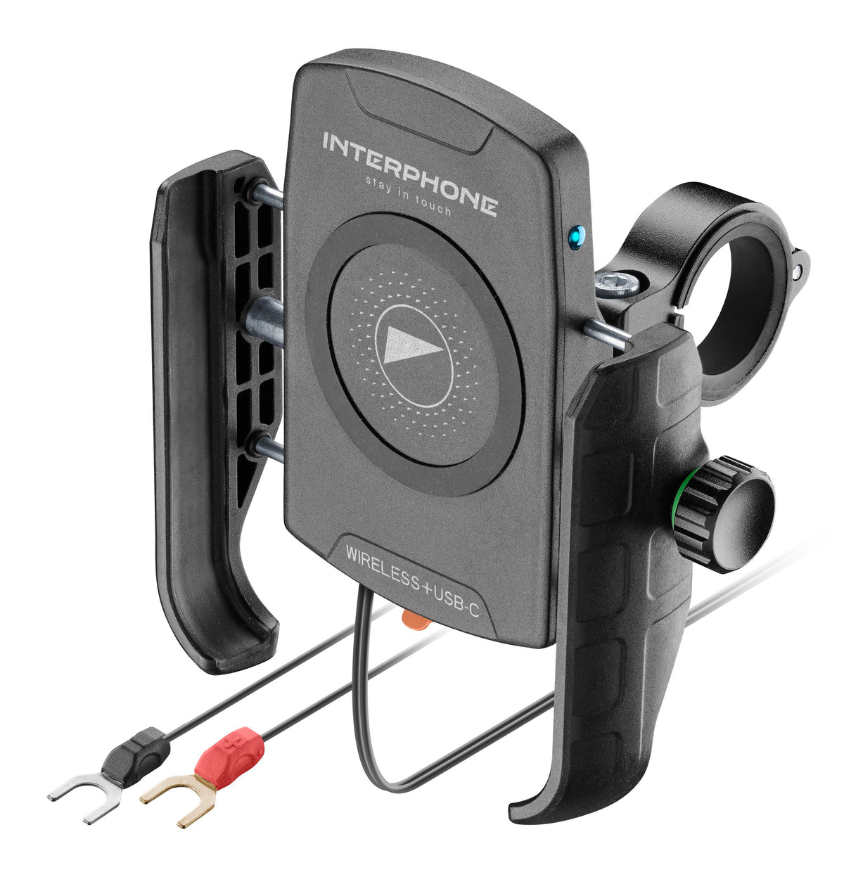 PORTA TELEFONO CON RICARICA WIRELESS E USB-C