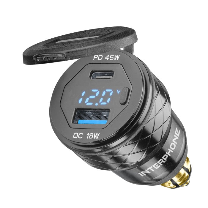 ADATTATORE DIN MULTIPORT CON USB-C E USB-A